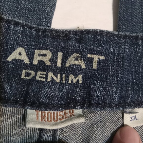 Ariat Denim Women's Trouser Wide Leg Jeans 33L 10018360 - Picture 7 of 9